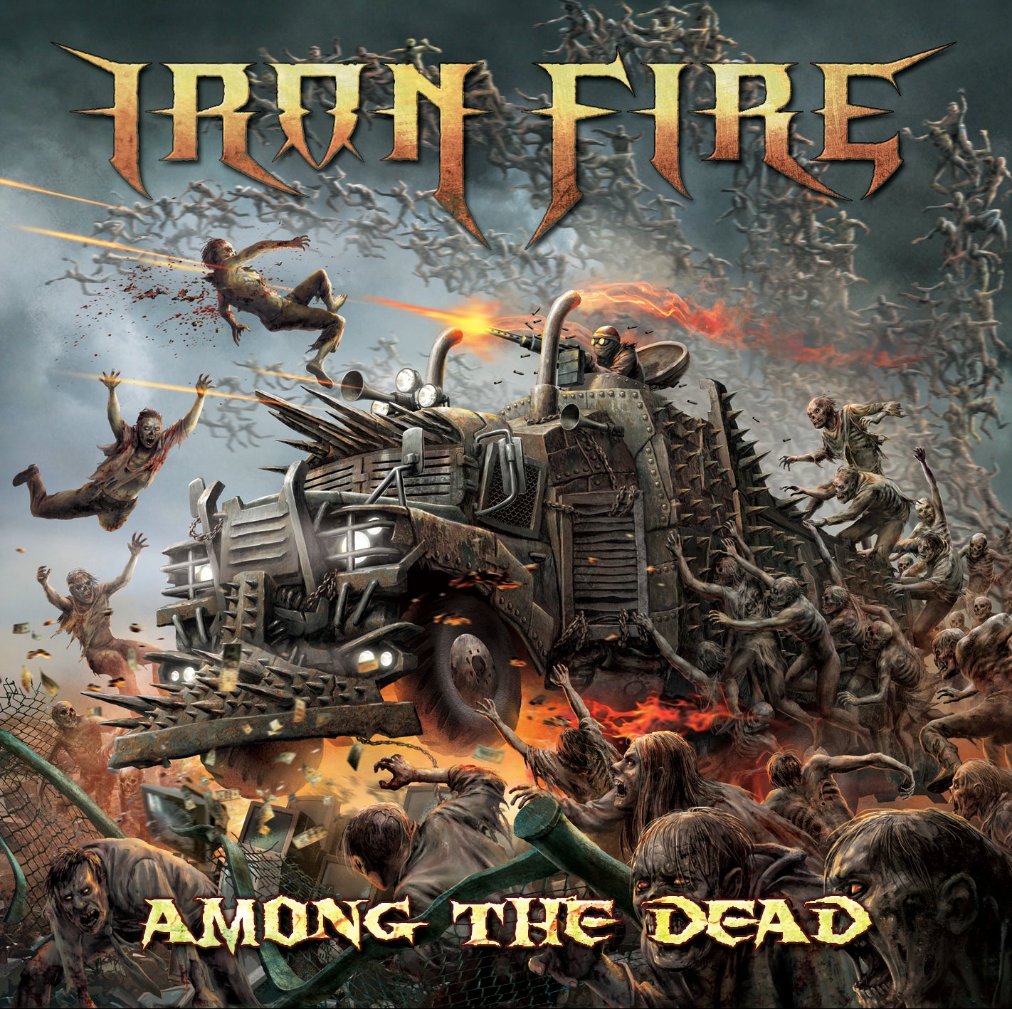 Iron Fire - "Among the Dead" [CD - Bonus Tracks]
