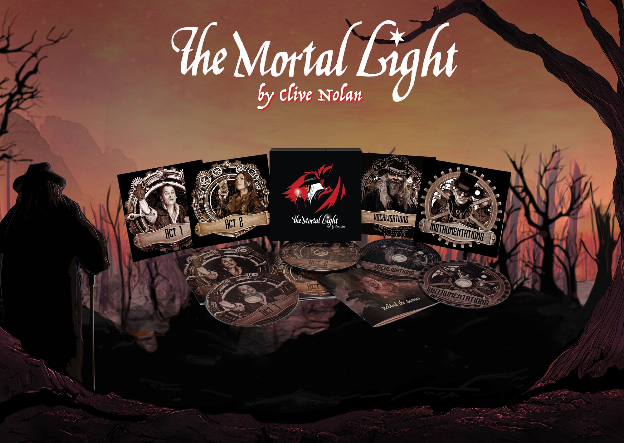 Clive Nolan - "The Mortal Light" [4 CDs]