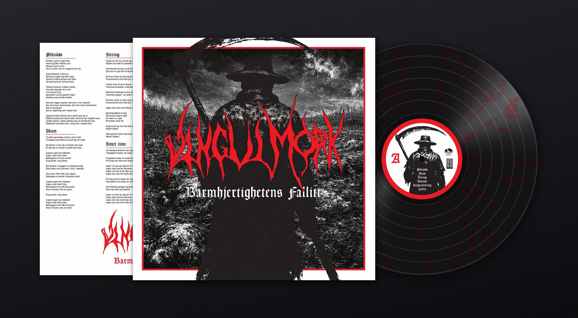 [PREORDER] Vingulmork - "Barmhjertighetens Fallitt" [LP]