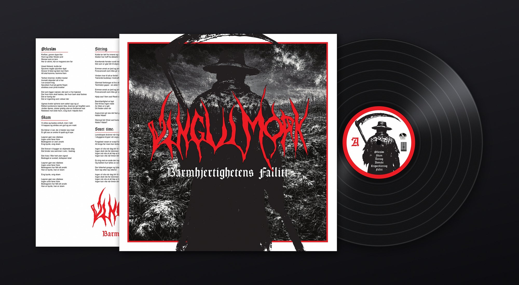 [PREORDER] Vingulmork - "Barmhjertighetens Fallitt" [LP]